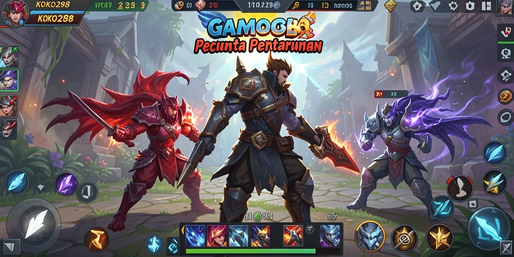 Gameplay dinamis dan pertarungan seru di KOKO288.