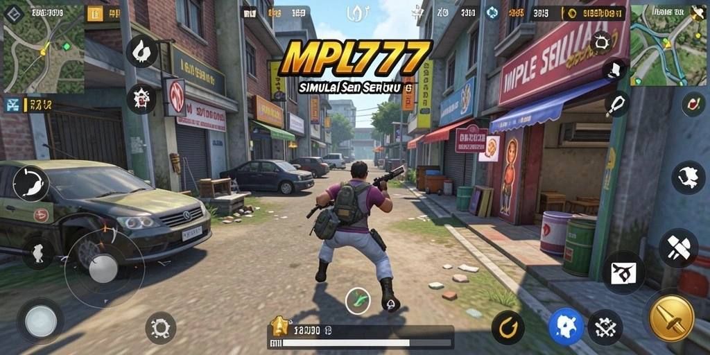 Screenshot utama MPL777 menampilkan gameplay simulation yang menarik.