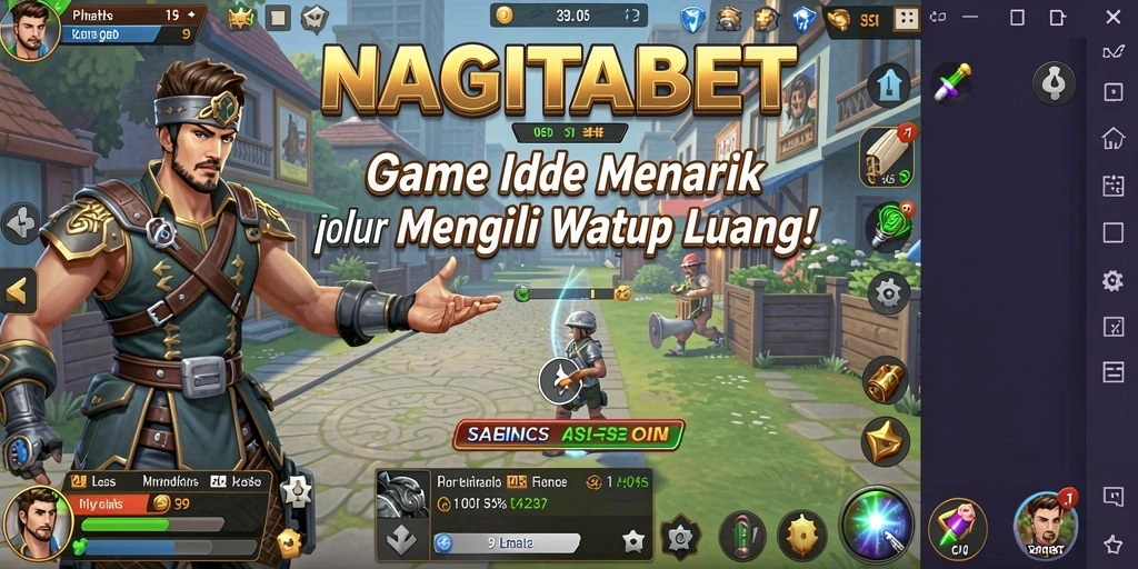 Screenshot NAGITABET menampilkan gameplay Idle yang menarik dan nyaman.
