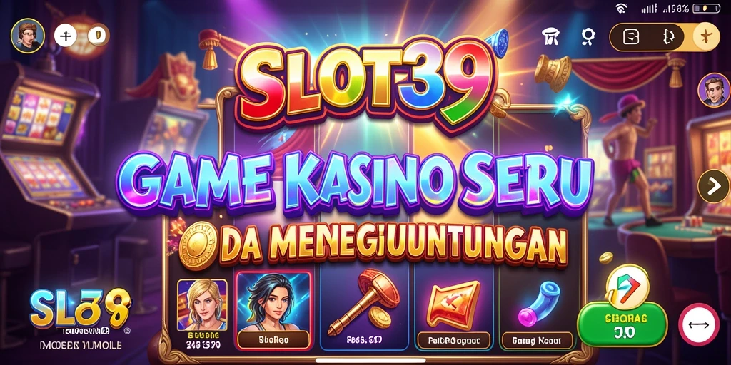 Screenshot utama SLOT39 menampilkan gameplay seru dengan grafis menakjubkan.