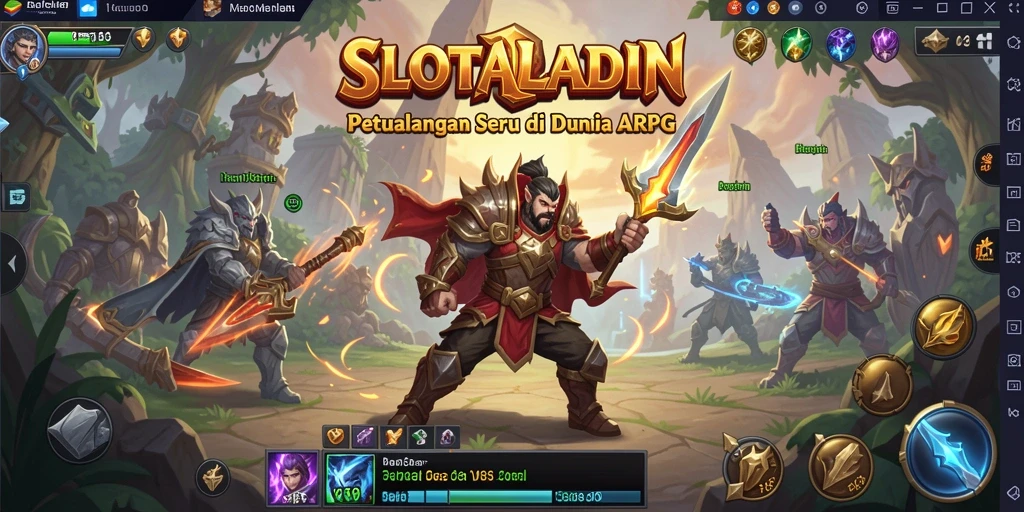 Menampilkan gameplay menakjubkan dalam dunia fantasi SLOTALADIN.