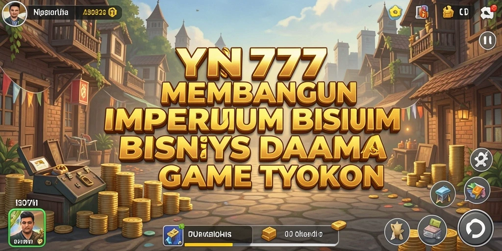 Tampilan gameplay YN777 yang menarik dalam membangun dan mengelola bisnis.